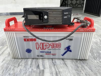 Aurora 1000 watt UPS + Excide Battery 180