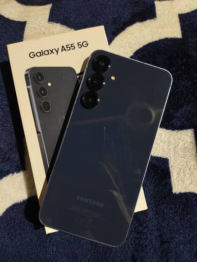samsung A55 5G condition10/9 panel change with complete box
