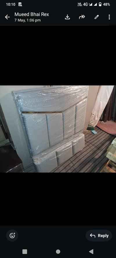 stylish grey wooden single bed  Stylish Grey Wooden S