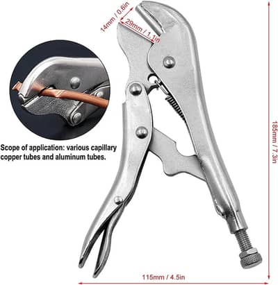 Pinch Off Pliers Tool Refrigeration Parts Hand Tools