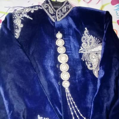 groom sherwani one time used