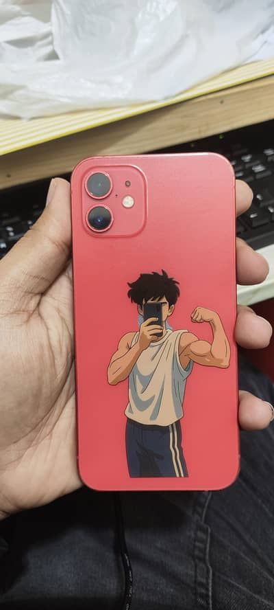 Iphone 12 128 GB Red Product Official Pta Approved