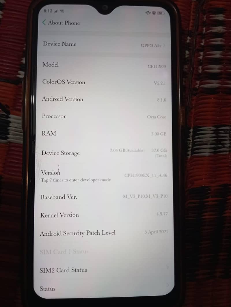 Oppo A5s 4