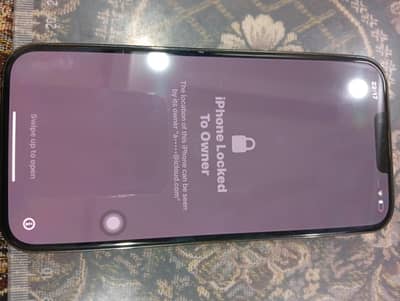 Locked i phone 13 pro max