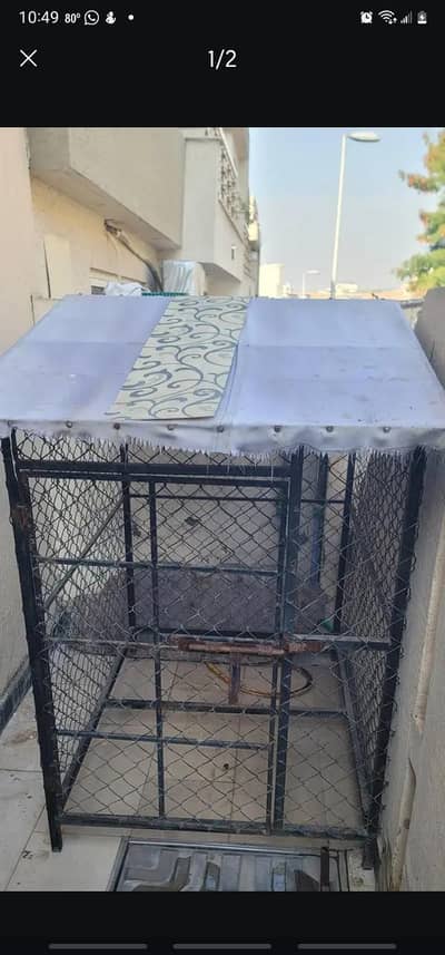 solid and heavy cage
