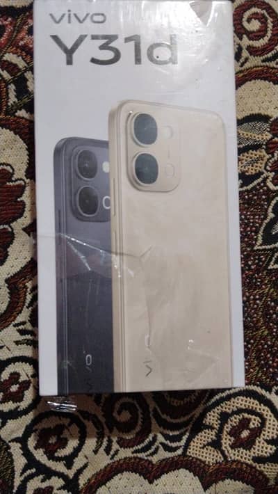 VIVO  Y 31 D  8/256 Gold Colour Box Packed
