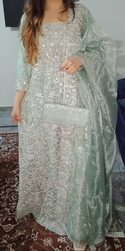 Mint Green Maxi (3 pc) clutch included