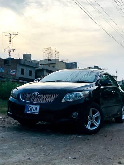 Toyota Crolla gli 2009/10 black