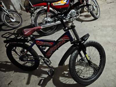 Cycle for sale brand new only 1 month used.