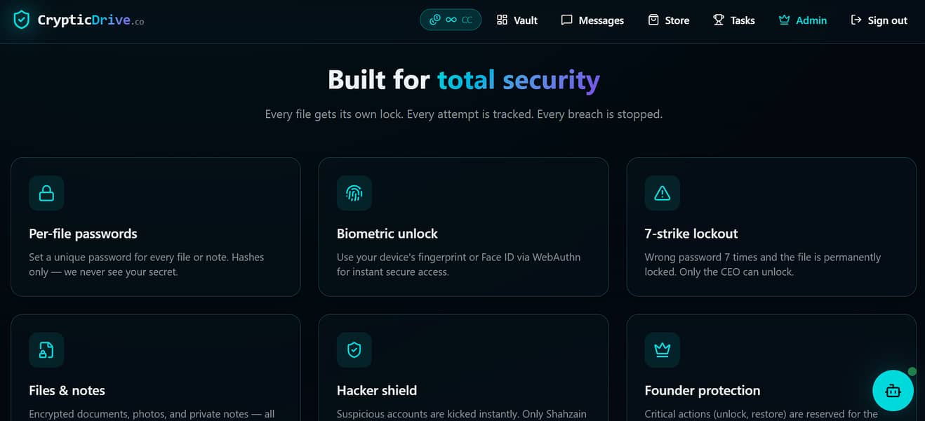 https://Crypticdrive-co. lovable. app 1