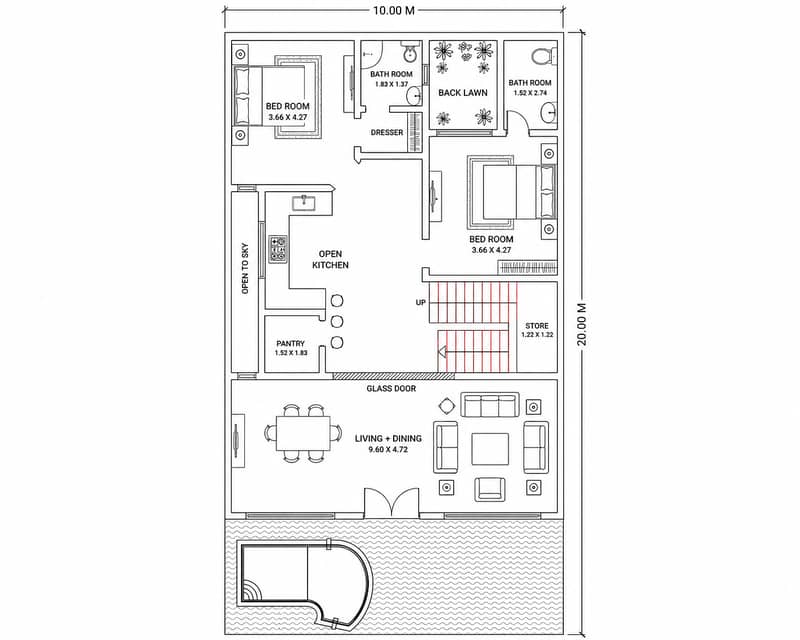 2D Floor Plan 0