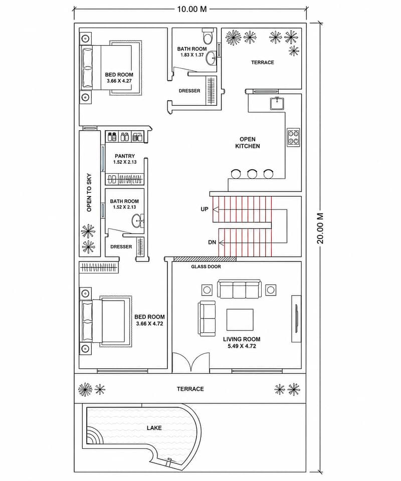 2D Floor Plan 1