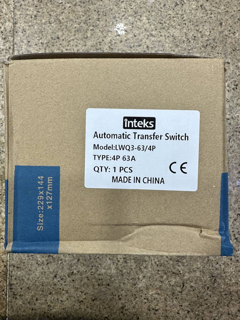 Inteks ats automatic change over 1