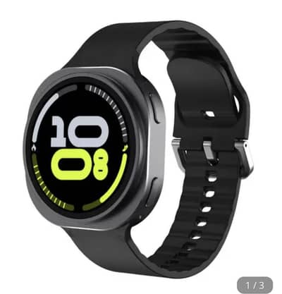 Laxasfit gt 8 max full premium round dial smart watch
