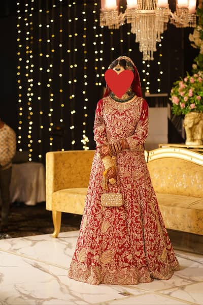 beautiful brand new bridal lehenga for sell