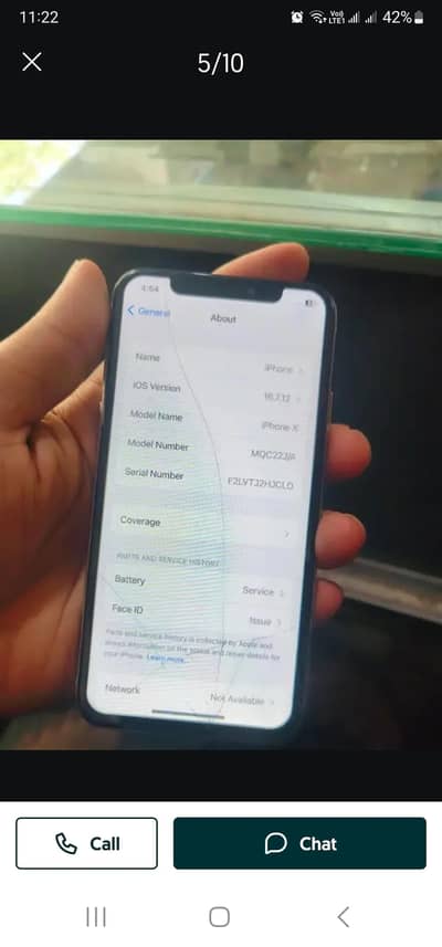 I phone x 256 gb