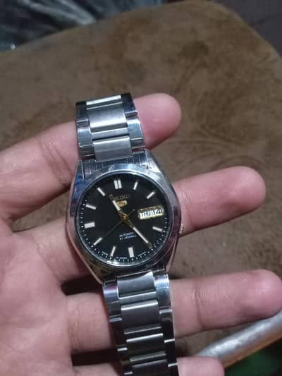 vintage Seiko 5 21 jeweles  watch