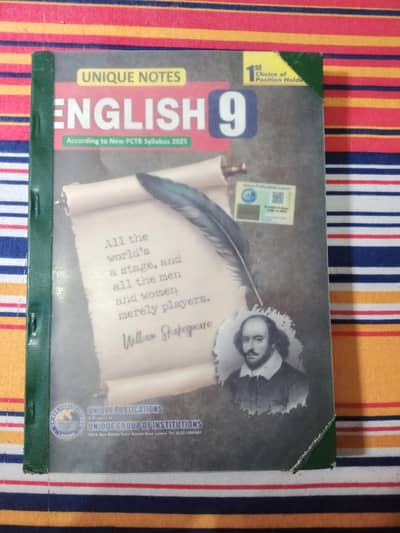 Binded Unique Notes  9th Class 2026 for urgent sale