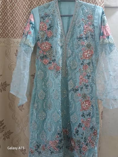 3 Piece suit in Net Fabric for Sell. .