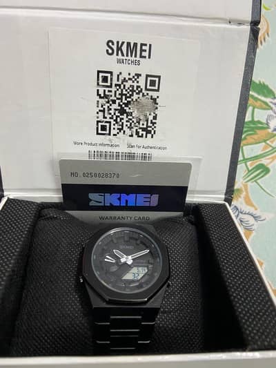 SKMEI watch Condition: 10/10 Scratch less Newly bought Box,warranty c