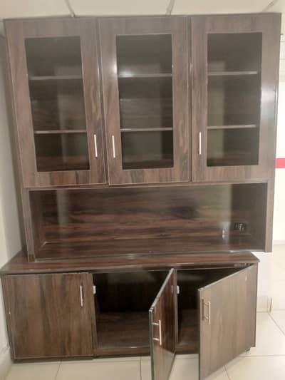 Wood showcase brand new