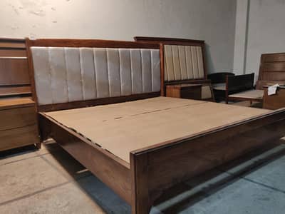 New pure woden shisham bed set
