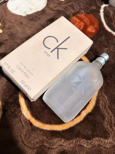 CK One 50ml perfume With box