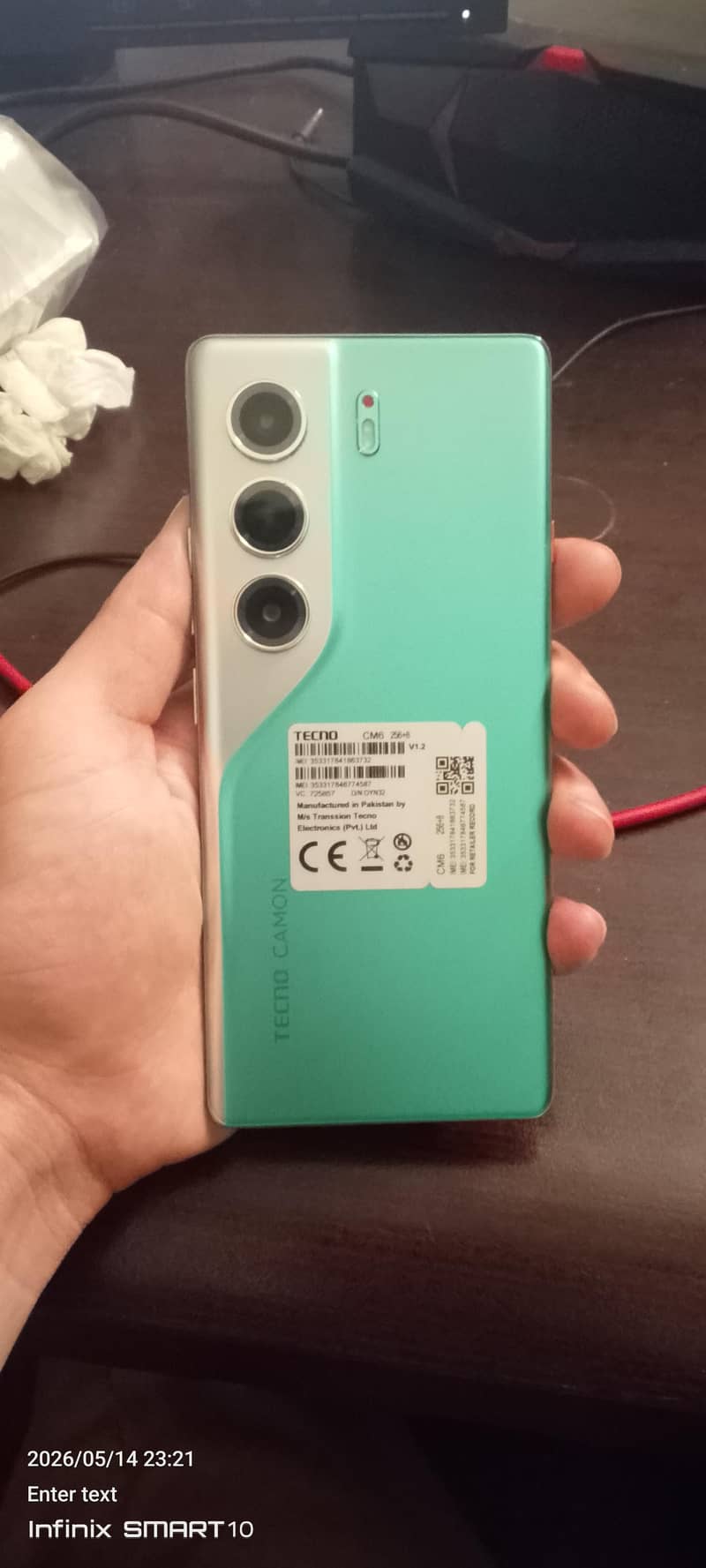 Techno camon 40 Pro 0