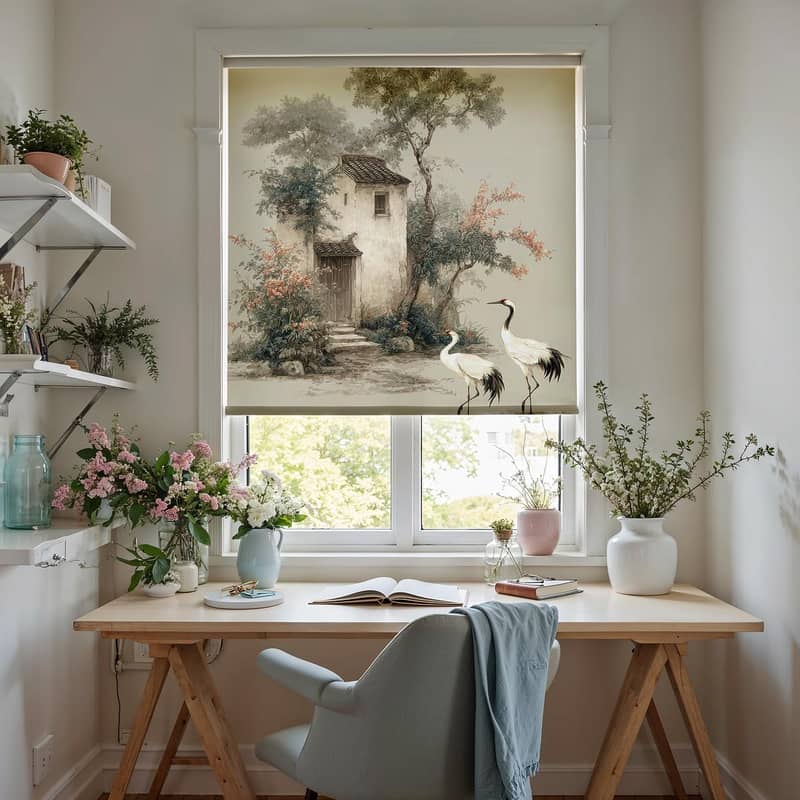 Customized Wallpaper & Printed Window Blinds 4