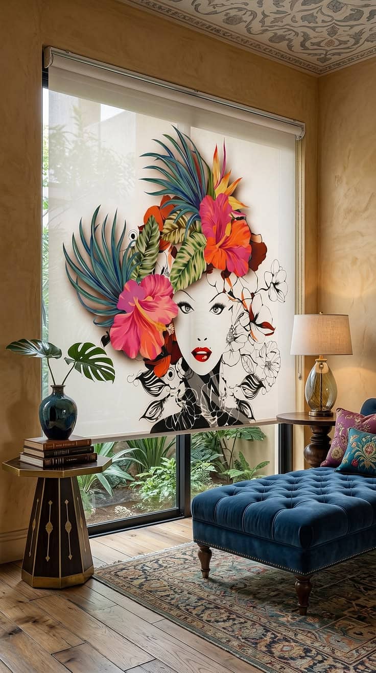 Customized Wallpaper & Printed Window Blinds 7
