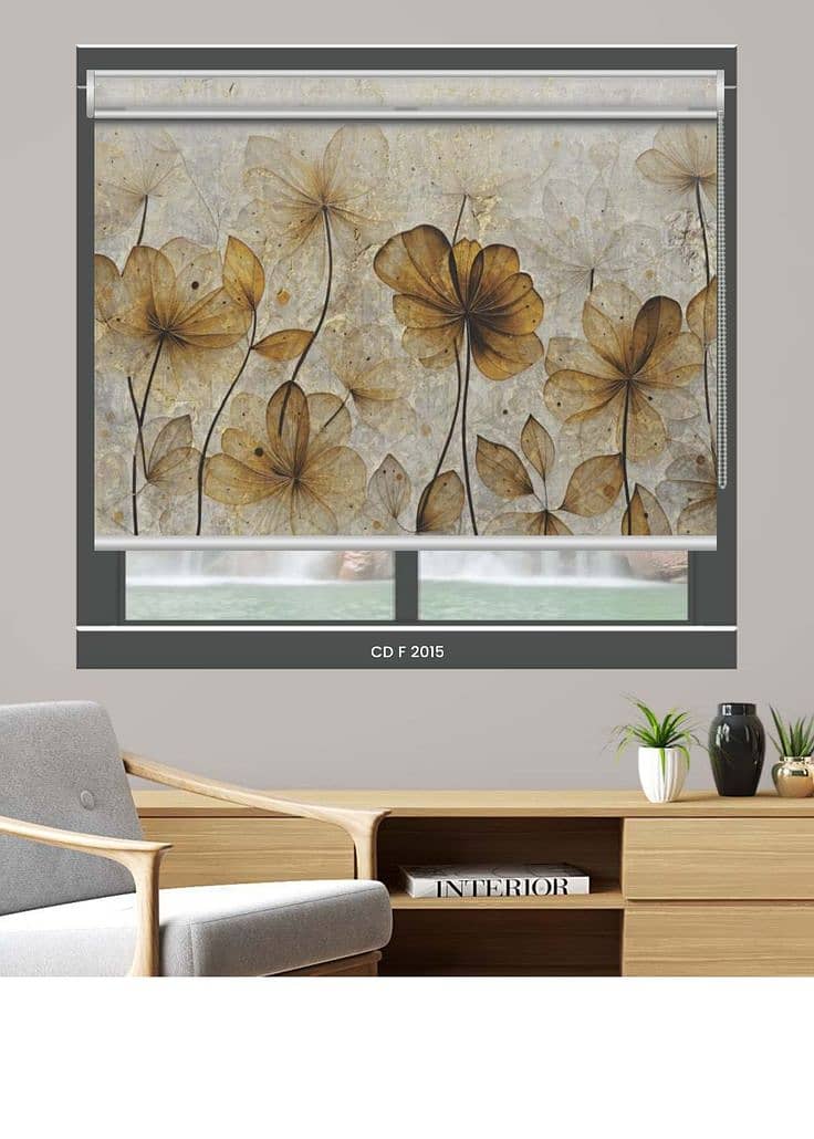 Customized Wallpaper & Printed Window Blinds 8
