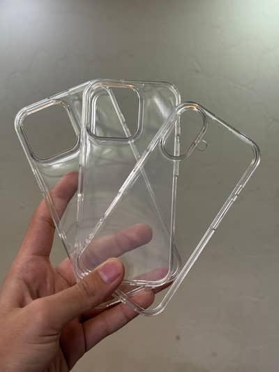 Iphone And Samsung Series Transparent Covers