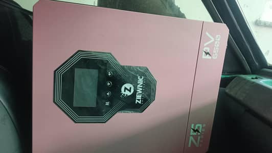 ziewnic pv6500 hybrid inverter with 2 batteries
