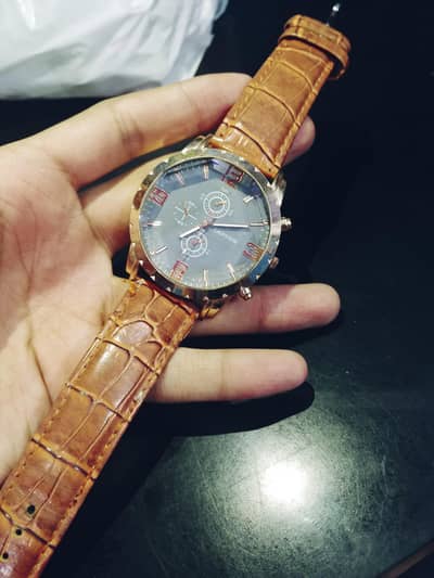 Minimalist copper Mesh Watch