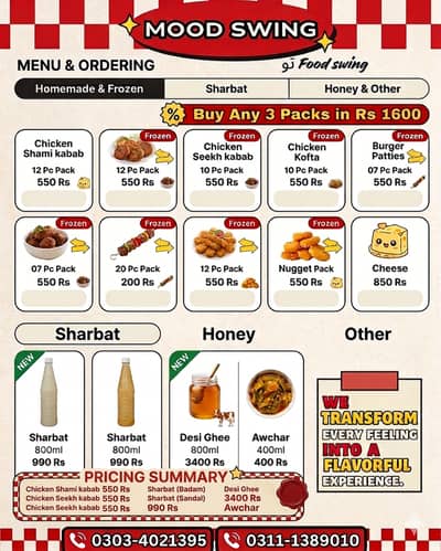 Mood Swing Tu Food Swing