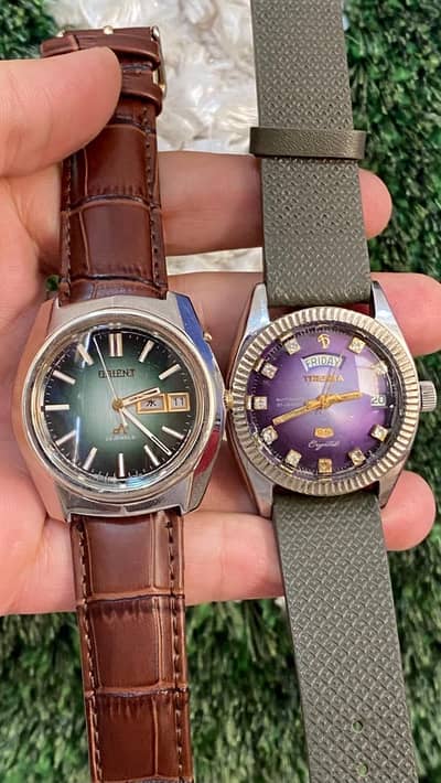 Orient and teressa swiss and Japan watch