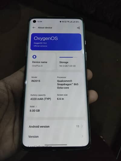 Oneplus 8 8/128 All okay