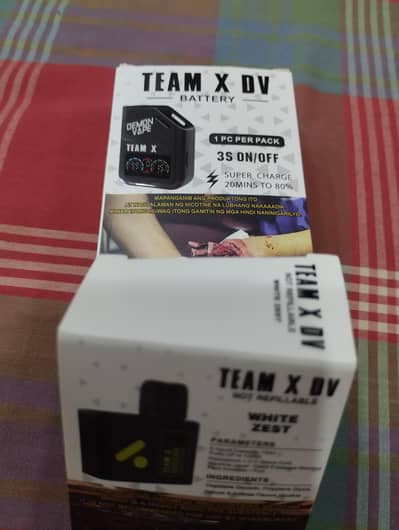 Demon Vape :TEAM X: DISPOSABLE 12000 PUFFS