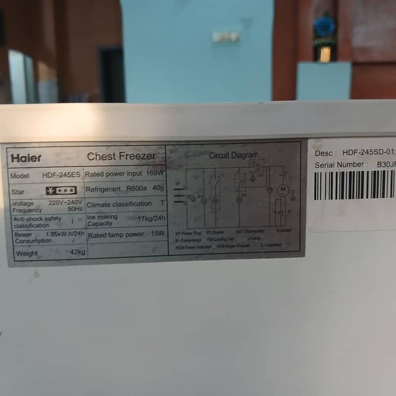 single door freezer 4