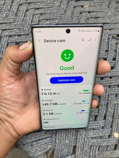 samsung note 10 8gb 256gb 2sim pta pach proof hi