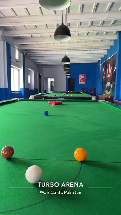 Newly installed tables and setup