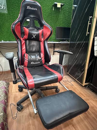 Gaming Chair | Leather Chair | Chair with Foot rest