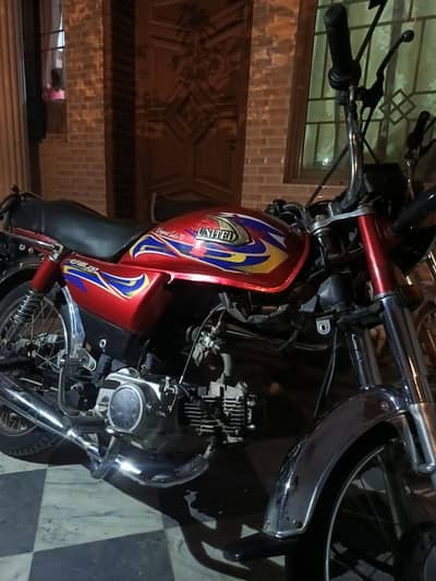 United 70 Bike Good Engine bike