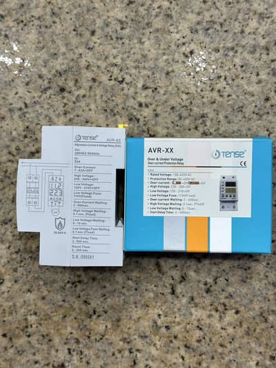 Tense voltage protection device