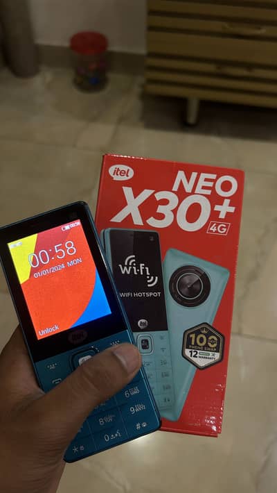 Itel neo x30+ 4g (best for hotspot )