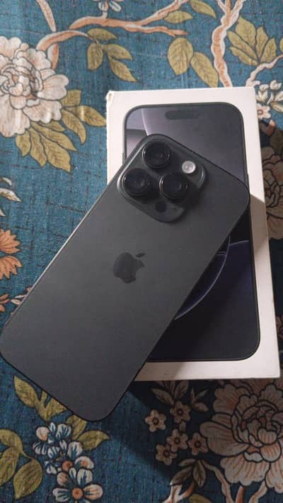 iPhone 16 pro jv with box