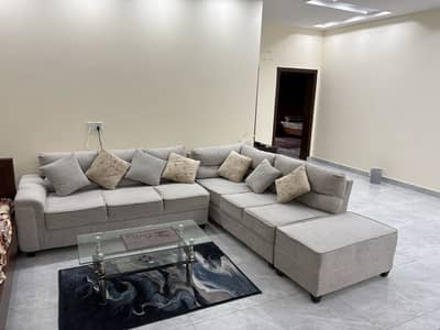 7 seater L shape sofa set