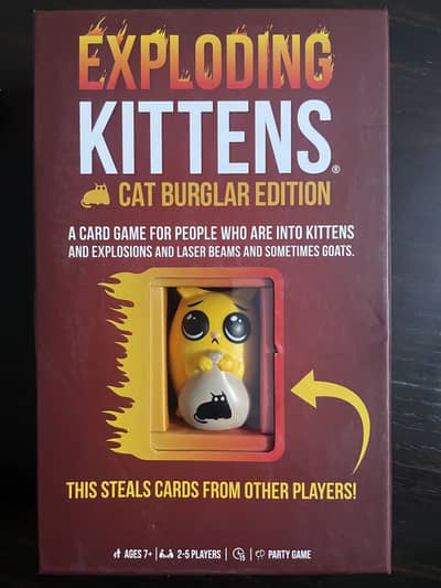 Cat Burglar Edition Card Game – Family Party Fun!