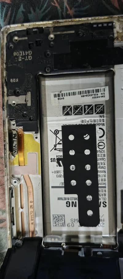 samsung Note 8 battery only 2500