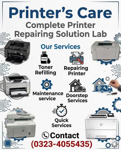 HP LASERJET PRINTER REPAIRING SOLUTION LAB